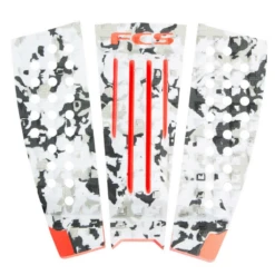 FCS Julian Wilson Athlete Series Traction Tail Pad Camo/Blood Orange