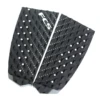 FCS Tail Pad T-2 Surf Traction Black Charcoal -Meer Gleiter fcs tail pad t 2 surf traction black charcoal