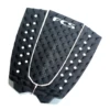 FCS Tail Pad T-3 Surf Traction Black Charcoal -Meer Gleiter fcs tail pad t 3 surf traction black charcoal