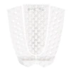FCS Tail Pad T-3 Surf Traction White -Meer Gleiter fcs tail pad t 3 surf traction white