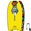 FLOOD Bodyboard Dynamx Stringer 41 Gelb Tribal -Meer Gleiter flood bodyboard dynamx stringer 41 gelb tribal