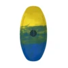 HW-Shapes Freestyle Skimboard V2 95 Epoxyart Yellow Green Blue -Meer Gleiter hw shapes freestyle skimboard v2 95 epoxyart yellow green blue