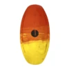 HW-Shapes Freestyle Skimboard V2 95 Epoxyart Yellow Red -Meer Gleiter hw shapes freestyle skimboard v2 95 epoxyart yellow red