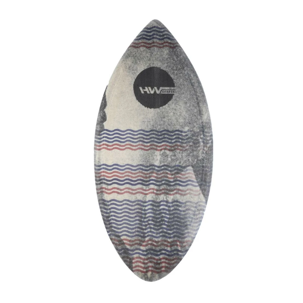 HW-Shapes Hybridskim Grey Waves Skimboard 3 HW-Shapes Hybridskim Grey Waves Skimboard