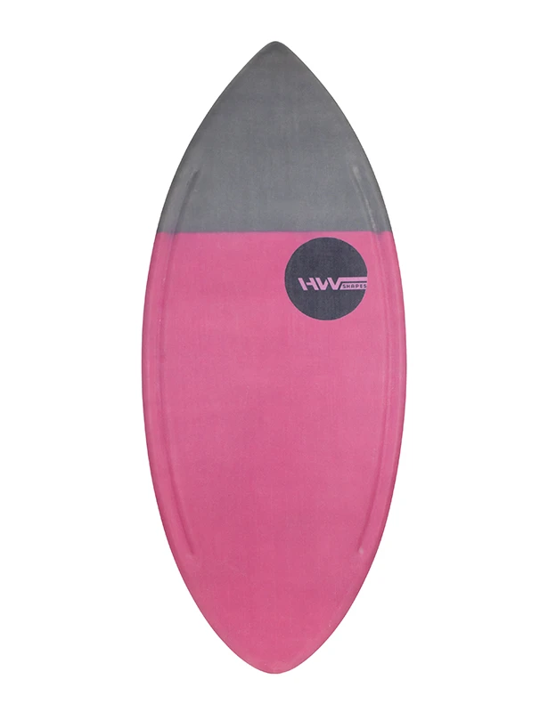 HW-Shapes Waveskim Colorblock Grey Pink Skimboard READY TO GO 3 HW-Shapes Waveskim Colorblock Grey Pink Skimboard READY TO GO