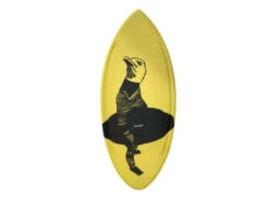 HW-Shapes Waveskim Minimal Yellow Möwe Foamy Skimboard