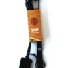 Light Corp SUP Spiral Coil Leash 9mm 10'0" Black -Meer Gleiter light corp sup spiral coil leash 9mm 100 black