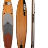 Light I-Sup MFT Wood Tourer 3L 13'6 X 30" Wood -Meer Gleiter light i sup mft wood tourer 3l 136 x 30 wood