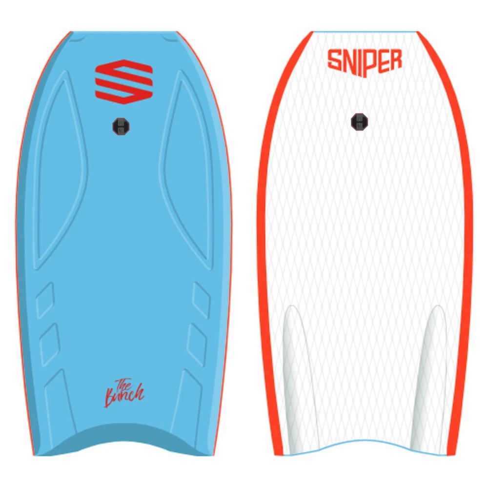 SNIPER Bodyboard BunchII EPS Stringer 38 Hellblau 3 SNIPER Bodyboard BunchII EPS Stringer 38 Hellblau