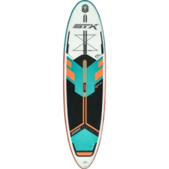 STX Feather Light Inflatable SUP 10'6" Freeride Fusion Mint/Orange