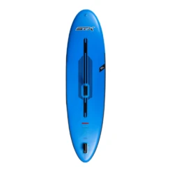 STX Inflatable SUP 10'6" Freeride Hybrid Windsurf Blue Orange -Meer Gleiter stx inflatable sup 106 freeride hybrid windsurf blue orange3