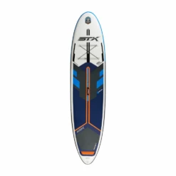 STX Inflatable SUP 11'6" Hybrid Freeride Windsurf Blue Orange