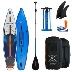 STX Inflatable SUP 11'6" Tourer Windsurf Blue Orange -Meer Gleiter stx inflatable sup 116 tourer windsurf blue orange4
